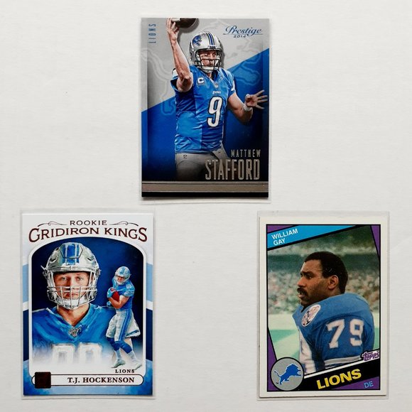 Detroit Lions 9 Card Lot - FTBL [11_1] - Picture 5 of 8